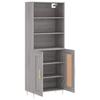 Highboard Gray Sonoma 69.5 x 34 x 180 cm Particleboard
