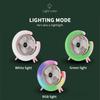 Portable Night Lantern Desktop Fan USB Rechargeable Mini Desktop Cooling Living Room Fan Outdoor Camping Lantern Fan for Summer