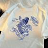Unisexs TShirt 100 Pure Cotton Printed PatternVersatile Casual Comfortable And LooseFit