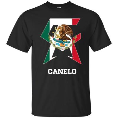 Canelo Álvarez Mexican Flag Logo T-Shirt