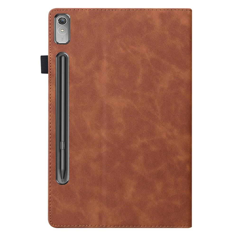 Lenovo Tab P12 Classic Case with Stylus Holder, Brown
