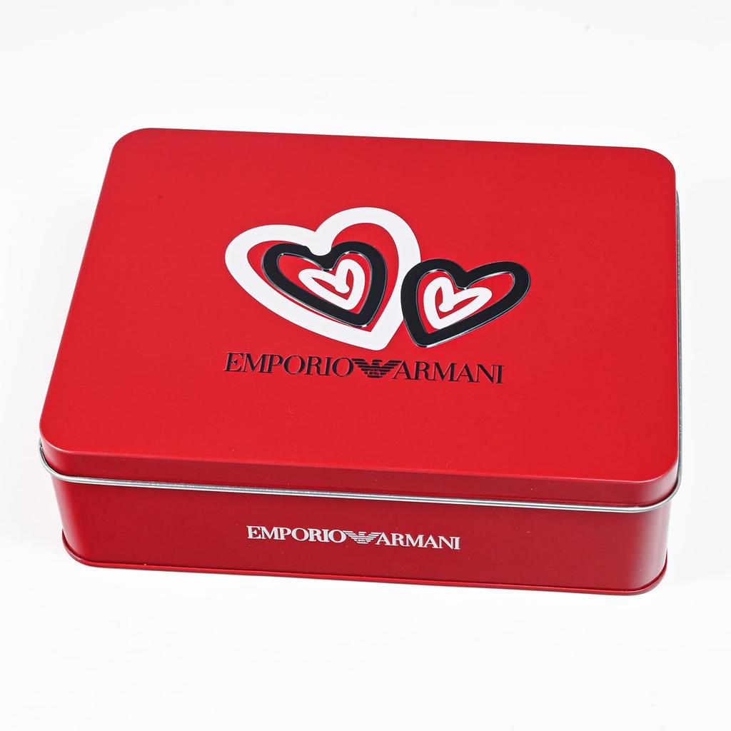 Emporio Armani Day Capsule Collection Боксеры Размер Черный и EM000253 AF14859 FC142 Сделано в Валентино Трусы, 2 шт., Средний, Красный, M, Италия. [Использовал]