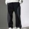 Мужские спортивные брюки с петлями, Повседневные брюки с цветными блоками, Мужские свободные брюки