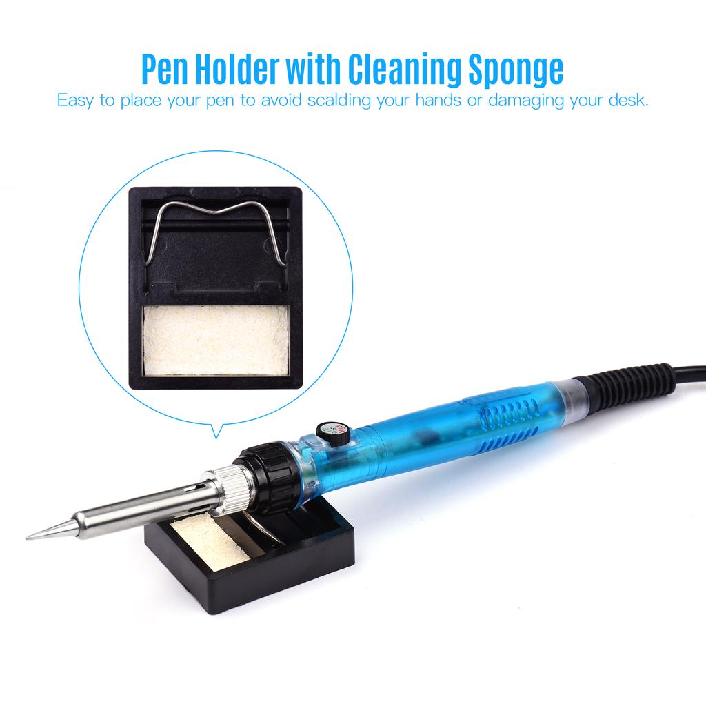 Wood Burning Tool Kit 55PCS Professional Pyrography Pen Soldering Iron Set Adjustable Temperature