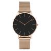 Fashion Women's Watches Luxury Stainless Steel Mesh Belt Ladies Quartz Wristwatch Simple Casual Woman Watch Clock Reloj De Mujer