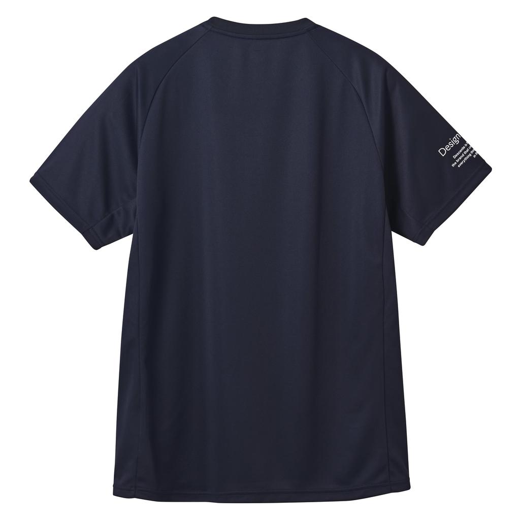 DESCENTE NV00 Short Sleeve Volleyball Easy to Move for Men and Club Activities (DV5SHT05U) Shirt, in, Women,