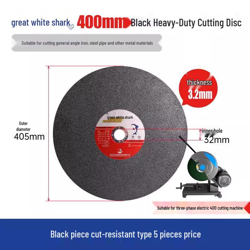 Лезвие для УШМ Great White Shark 100 мм из Нержавеющей Стали - Острое и Долговечное Режущее Колесо