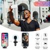 SNZIYAG Wireless Lavalier Microphone for Android Phones, Plug-and-Play Wireless Microphone for Recording, Live Streaming, YouTube, TikTok, Facebook,