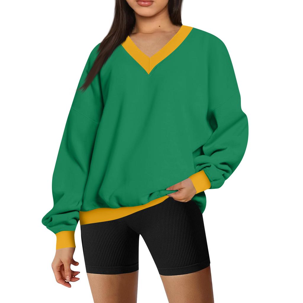 Women's Oversized Sweatshirts Casual Comfort Tops Fashion Long Sleeve Pullover Sweatshirt