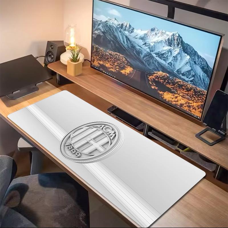 Associazione Calcio Milan2 Print  Cushion Non-slip Laptop Tablet Big Mousepad XXL Mat Mini PC Playmat With Lock edge