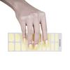 Gel Nail Art Sticker 20 Finger Semi-curing Lamp Nail Patch Nail Polish Glue Nail Art Sticker
