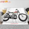 Мотоцикл Bultaco Astra Винтажный Мотоцикл Ультра-Мягкое Одеяло Стеганое Зимнее Покрытие для Дивана Покрывала для Кровати