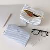 Korean Style Cloth Bow Cosmetic Bag Large Capacity Portable Beauty Case  Travel Storage