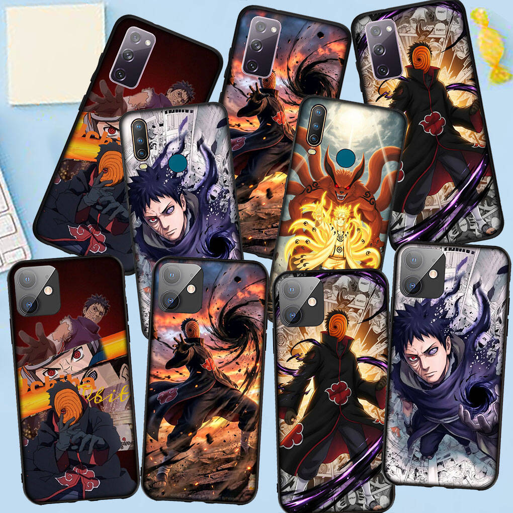 Чехол для iPhone 17 15 16 Plus Xiaomi Poco X7 X6 F8 F7 C85 C75 C71 Redmi Note 14 12 11 13 Pro Max A4 14C 13C 15C Narutos Funda Tobi Uchiha Obito Cover