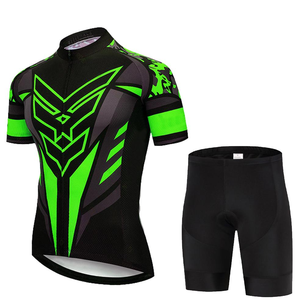 2026 NEW Cycling Jersey Set Summer Short Sleeve Breathable Men's MTB Bike Cycling Clothing Maillot Ropa Ciclismo Uniform Suit