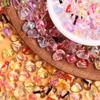 500 г, около 1420 шт. для изготовления ювелирных изделий, 9*11 мм, прозрачные 9 цветов, свободные бусины-разделители, акриловые бусины в виде сердца, аксессуары для браслета «сделай сам»