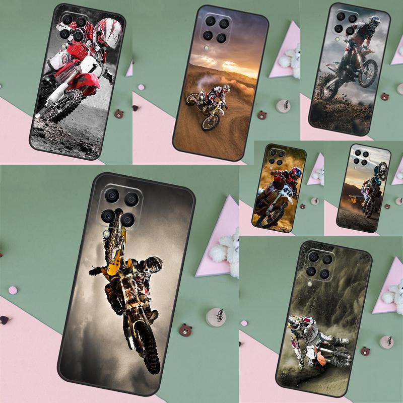 Спортивный чехол для мотоцикла Мотокросс Для Samsung Galaxy M21 M31 M14 M34 M54 M33 M16 M36 M56 M53 M13 M12 M32 M52 M15 M55 M35