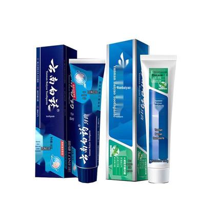 Yunnan Baiyao Langjian Зубная паста для свежего дыхания и мяты Двойная упаковка