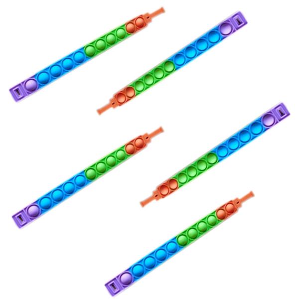 Модная игрушка для снятия стресса для детей, сенсорный подарок, новые игрушки Popite, браслет Push Bubble для взрослых, горячая ямочка