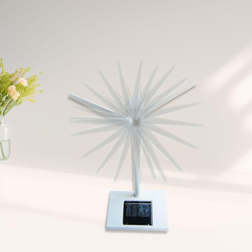 Solar Windmill Assembly Kits Plastic Educational Science Toy For Kids Outdoor Renewable Energy Learning Craft Project