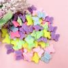 High Quality Loose Beads Earrings Fashion 10.8*12.4mm Bracelets Acrylic Jewelry Accessories DIY 100PCS Necklace Jewelry Making Butterfly