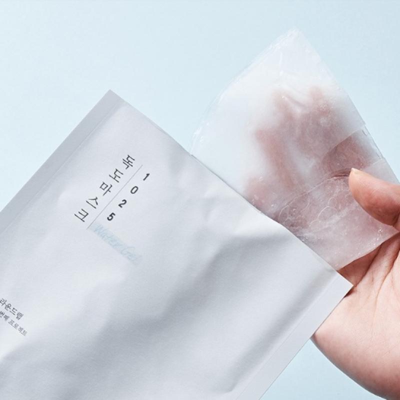 ROUND LAB 1025 Dokdo Увлажняющая водная гелевая маска, 10 шт.