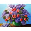 DIY Flower 5D Diamond Painting Full Round Drill Diamond Embroidery Cross Stitch Mosaic Rhinestone Home Decor Wall Art Gift