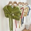 New Shoulder Scarf Shawl Women'S Fake Collar Shoulder Protection Scarf Air-Conditioned Room Camisole Decoration Paired With Neck Protection Knot