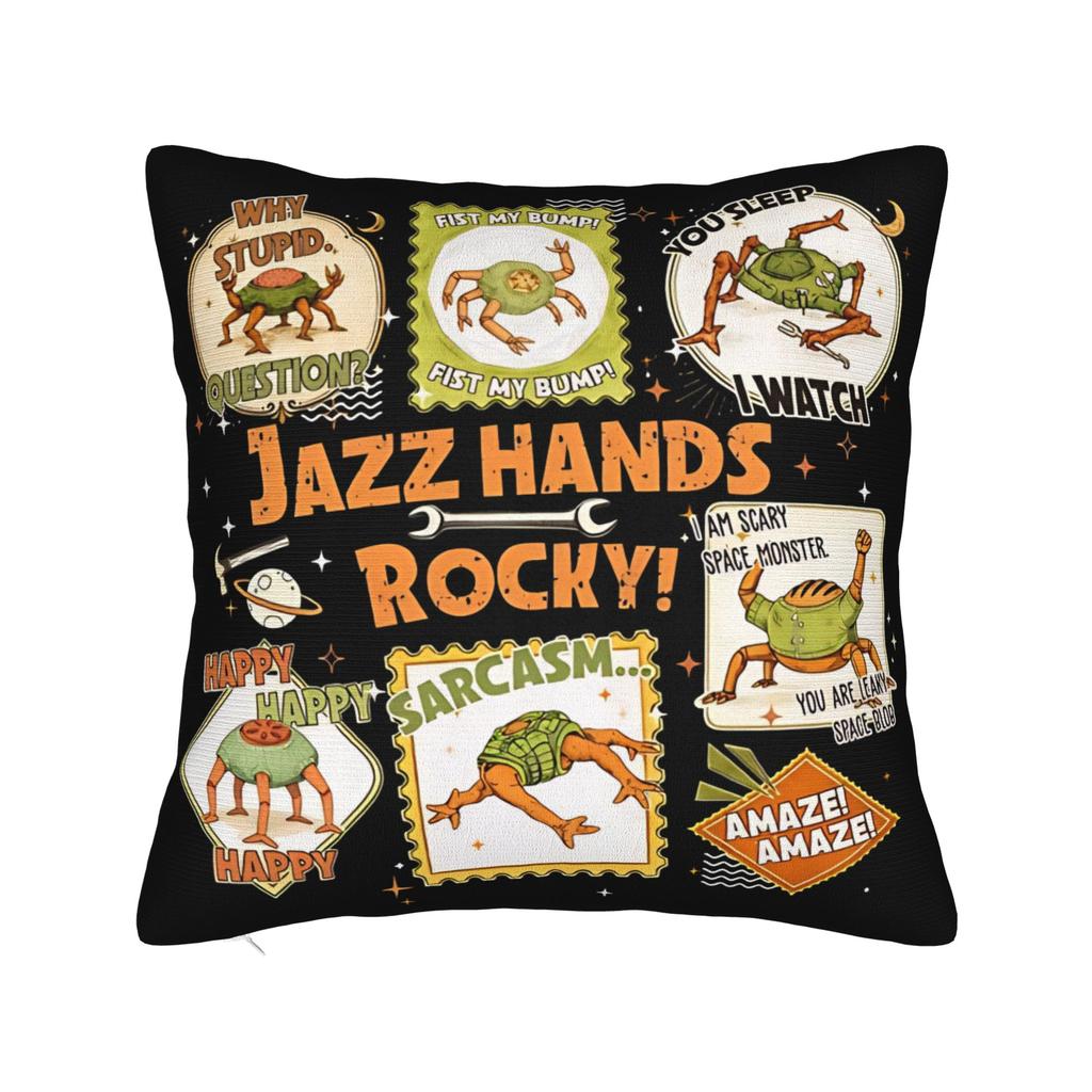 Decorative Pillowcase Project Hail Mary Sci-Fi Movie Merchandise Home Throw Pillow Case Cover Zippered Multi Size