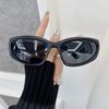 Дизайнерские прямоугольные солнцезащитные очки Женские Мужские Винтажные Брендовые Квадратные Солнцезащитные очки Женские Мужские Маленькая оправа Ретро