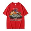 Nut Tolerant Funny Goofy Ahh Meme Tshirts Unisex High Street Vintage Short Sleeve T Shirt Men Summer Fashion Oversized Tees