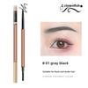 The Star Diamond Double-headed Eyebrow Pencil with A Small Cutter Core Is Long-lasting Waterproof and Does Not Fade