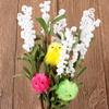 36PCS Mini Easter Chicks Colorful Easter Decoration Toy Spring Home Garden Decor Party Favors and