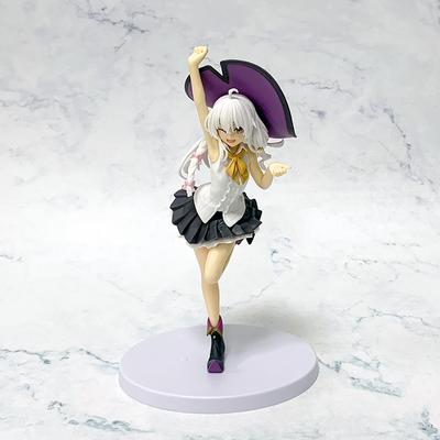 Аниме Majo no Tabitabi Elaina Фигурка KDcolle Ligh Standing Аниме Модель Игрушка Коллекционная Фигурка Кукла ПВХ