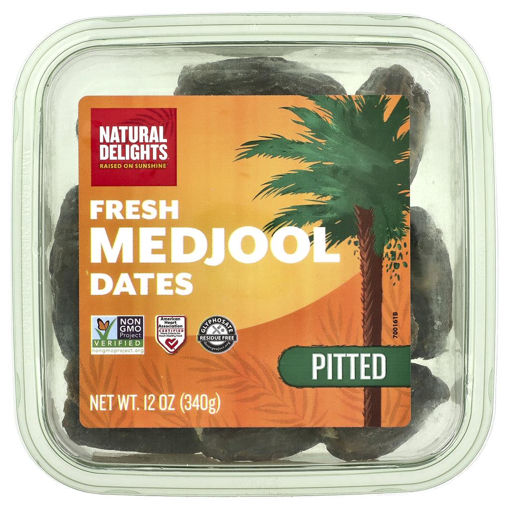 Natural Delights, Fresh Medjool, Dates, 12 oz (340 g)