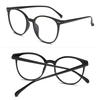 Blue Light Glasses PC Frame Resin Lens Anti Blue Light Blocking Radiation Unisex Trend Clear Lenses Computer Glasses Eyeglasses