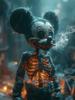 Disney 5D Алмазная Живопись Темный Микки Темный Ужас Преображение Декорация DIY Полная Алмазная Мозаика Инкрустация Набор для Вышивания Крестом Подарок