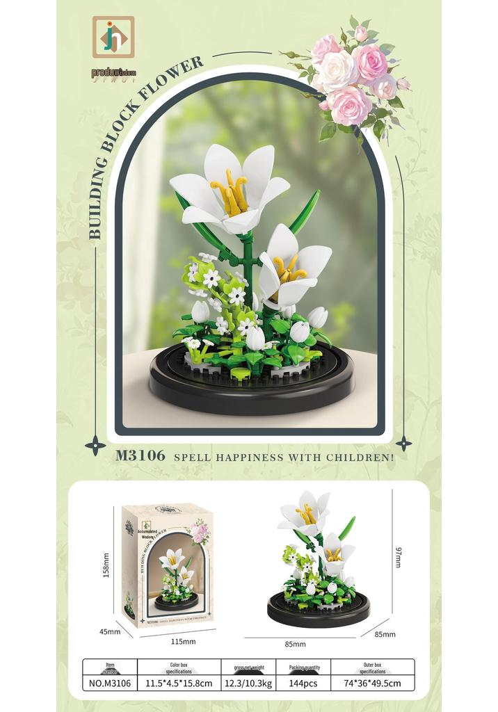 Compatible with Sakura Tree House & Peach Blossom House Micro-Particle Building Block Educational Toy