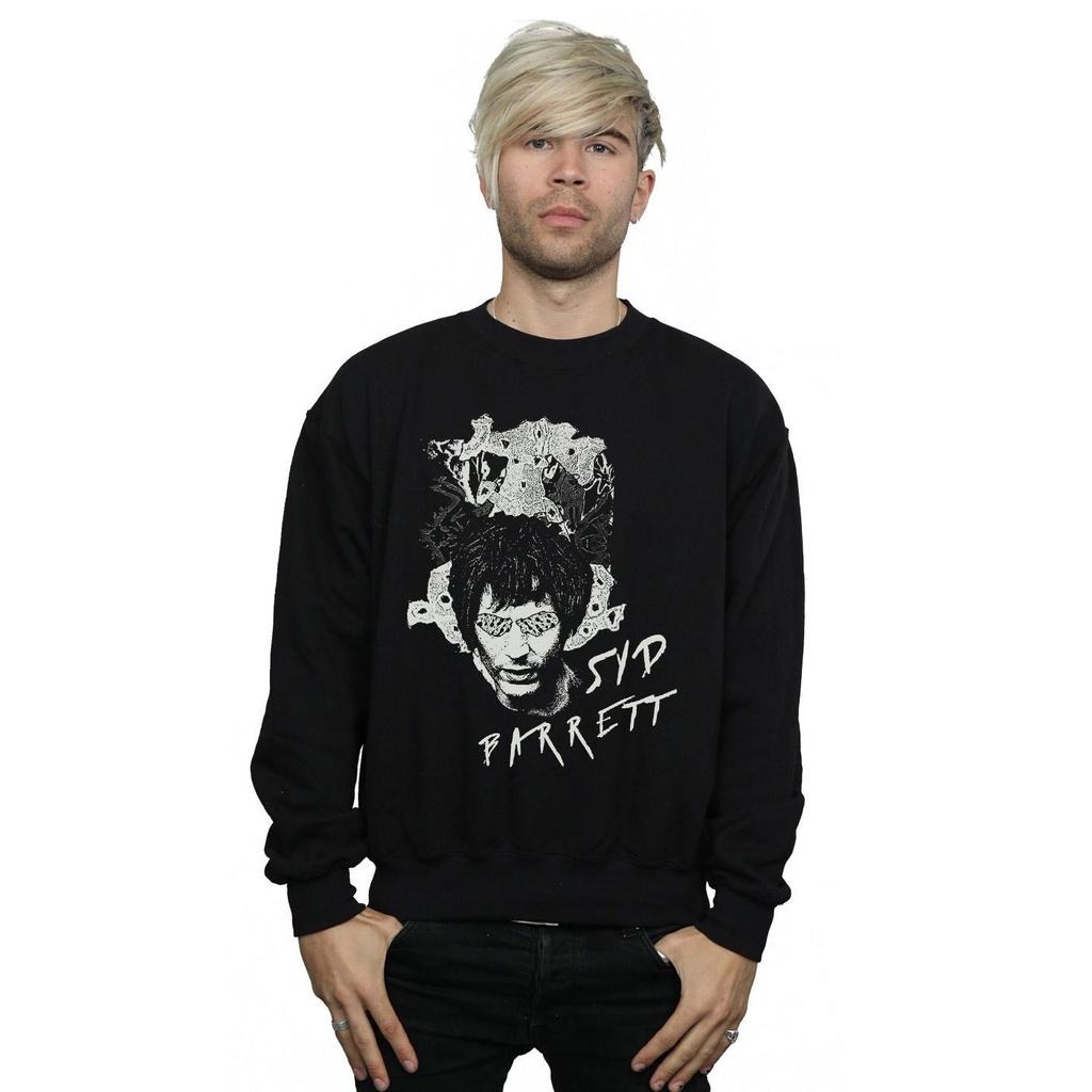 Syd Barrett Mens Psychadelic Eyes Sweatshirt