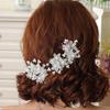 U-Shape Bride Jewelry Flower Faux Pearl Wedding Hair Pin Clip Party Headwear