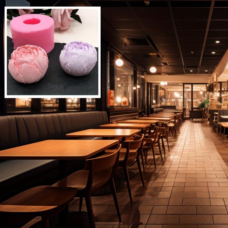 [Креативная выпечка] Цветочная силиконовая форма | 1 шт. | Гибкий силикон | Инструменты для креативной выпечки | Приготовление десертов | Дизайн розы и пиона