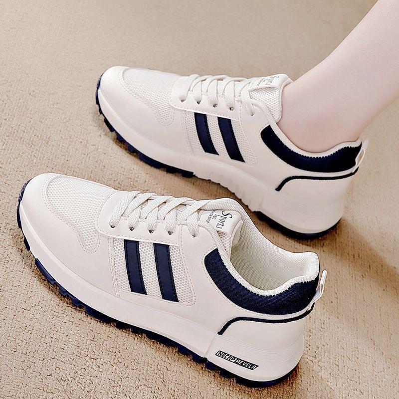 Sneakers Women's Autumn New Mesh Breathable and Comfortable Versatile Women's Casual Shoes Lightweight Soft-soled Dad Shoes