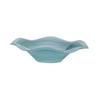 Elegant Cloud Mist Glass Serving Plate