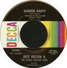 7-дюймовая пластинка RICK NELSON THE STONE CANYON BAND Garden Party 32980 Decca 1972 США Рок Б/у