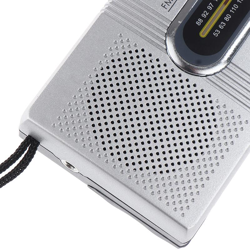 Портативный мини-радио, портативный AM FM музыкальный плеер, динамик, уличное стерео радио
