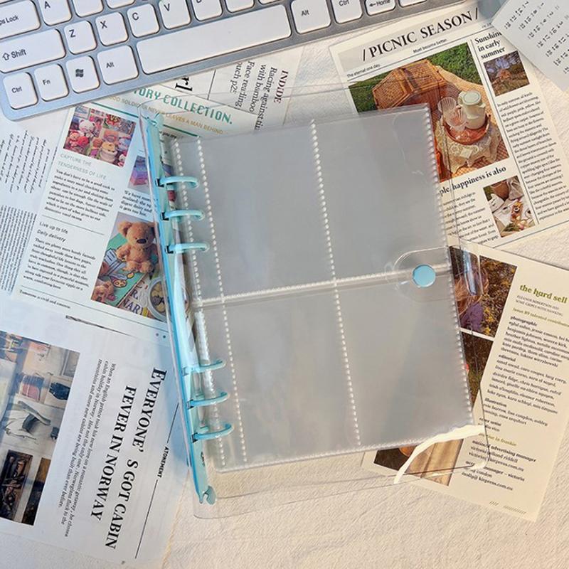 Конверты для переплета формата А5 1P 2P 4P Прозрачные внутренние конверты для переплета для фотоальбома