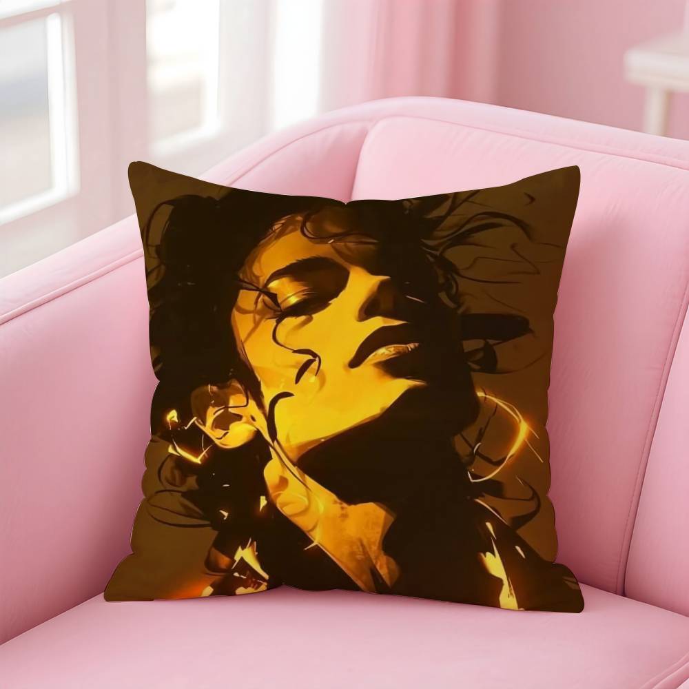 Classic Singer M-Michael Jackson Pillow Case Printed Pillowcase for Living Room Sofa Cushion Cover & Bedroom Decor