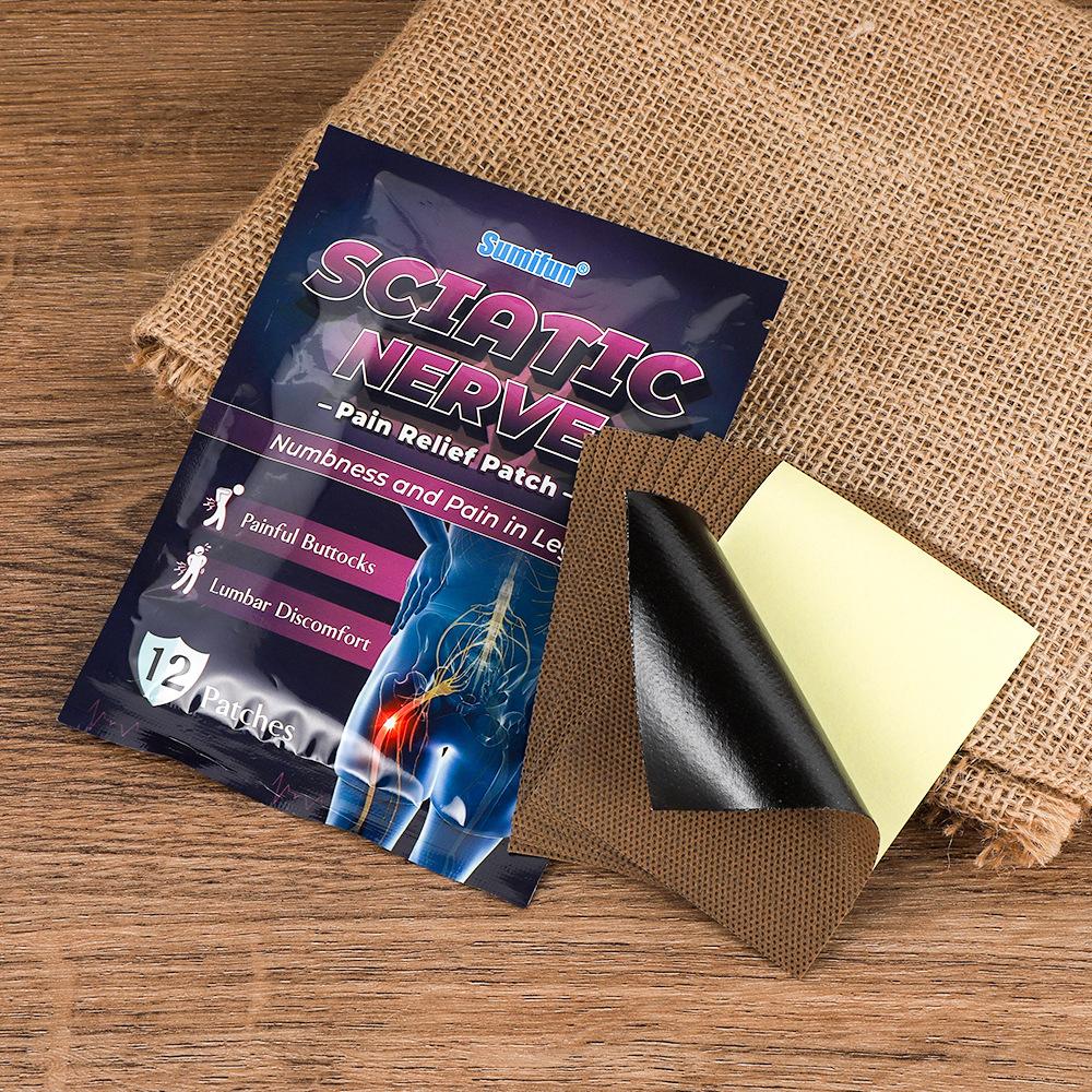 12pcs/bag Sumifun Shoulder Neck Waist and Leg Acupuncture Patches Pain Relief Patches