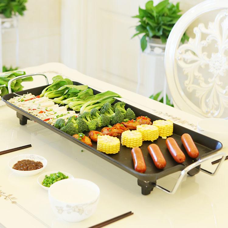 Электрический барбекю 220 В Электрический гриль Бытовая техника для кухни Электрические приборы для приготовления пищи на кухне 1500 Вт