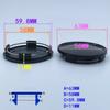 4pcs 63mm 58mm OZ O.Z Racing Logo Emblem Badge Car Wheel Center Cap Wheel Hubcap Rims Dust Cover M592 Car Styling Accessories
